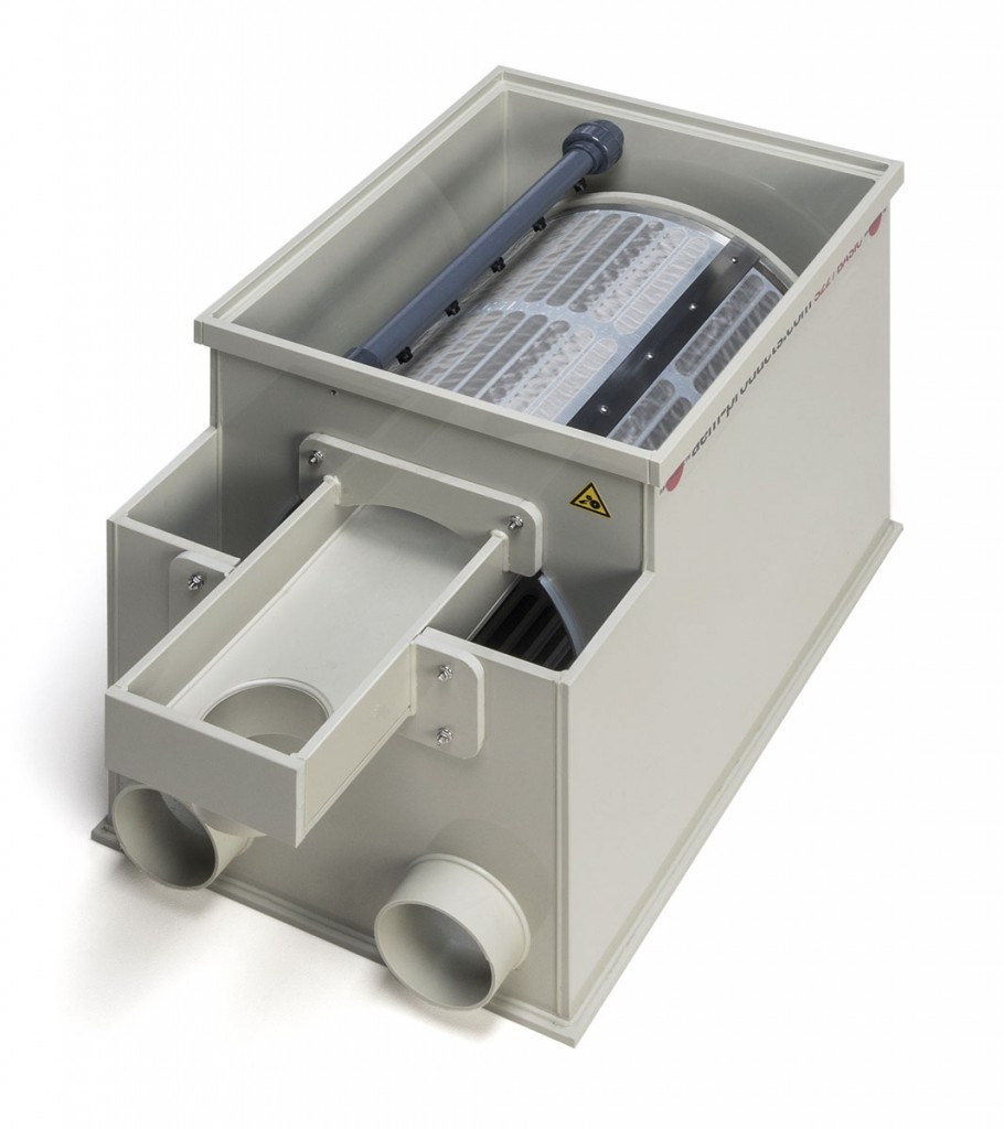 Барабанный фильтр для очистки воды своими руками